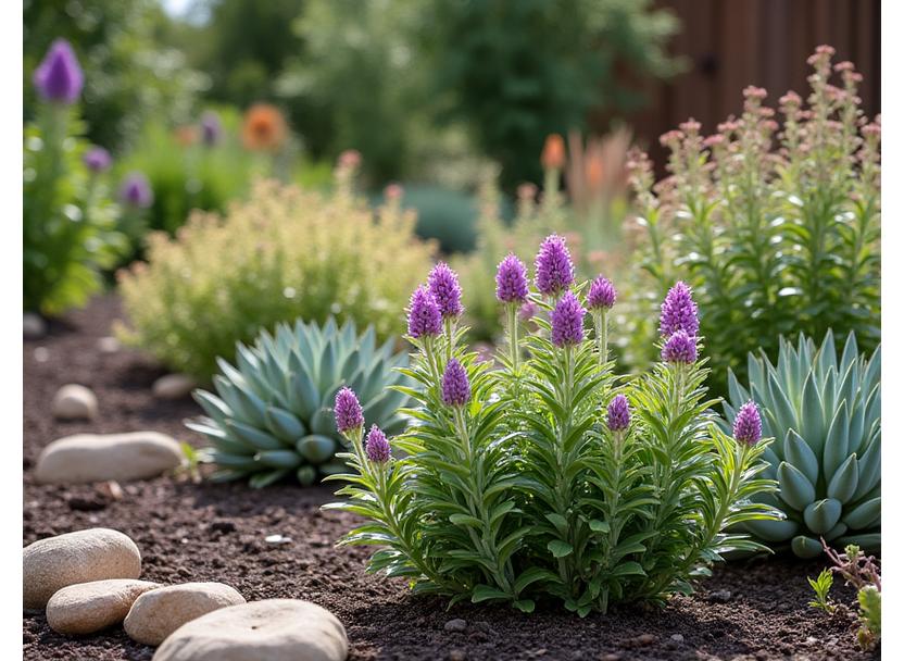Klimaresilienter Garten mit trockenheitsverträglichen Pflanzen