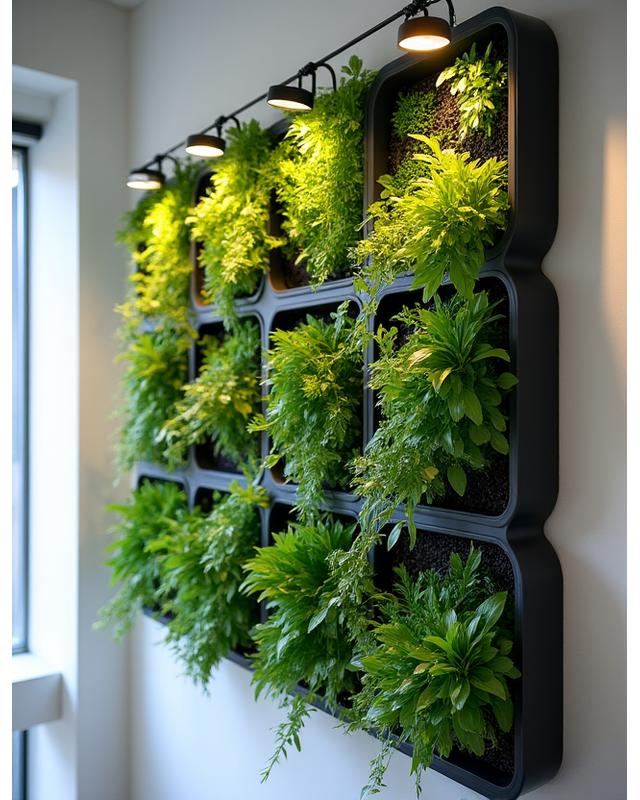 Modulares vertikales Gartensystem