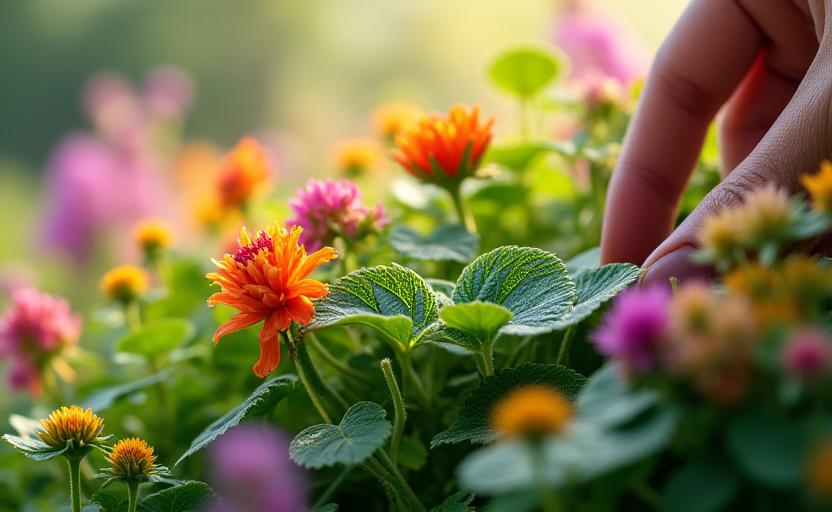 Mehrsinnlicher Garten mit Duftpflanzen